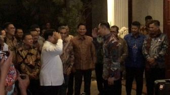 Usai Terima AHY, Prabowo Subianto Pastikan Partai Gerinda Belum Tentukan Arah Koalisi 2024