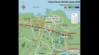 Sesar Baribis Aktif, Kawasan Selatan Jakarta Rentan Diguncang Gempa Bumi