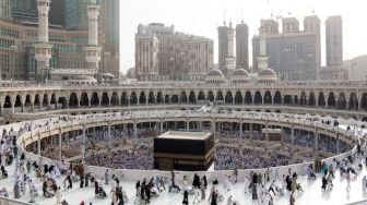 Waduh! Penampungan Sampah Salah Satu Tempat Tinggal Jamaah Haji Asal Indonesia di Kota Mekkah Terbakar