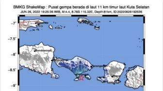 Gempa Bumi Guncang Bali