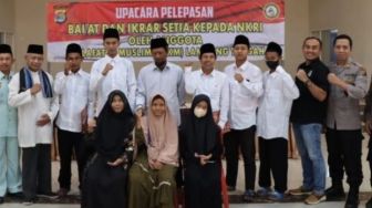 9 Mantan Jamaah Khilafatul Muslimin di Lampung Tengah Kembali ke Ideologi Pancasila