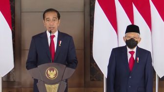 Ma'ruf Amin Sebut Penghuni Surga Terbanyak Kelak dari Penduduk Indonesia, Jokowi: Ini Enaknya Kalau Wapresnya Pak Kiai