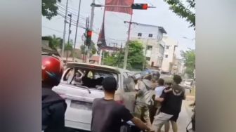 Polisi Ungkap Kronologi Warga Kejar-kejar hingga Amuk Pengendara Mobil di Medan