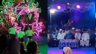 Viral Acara Dihadiri Tamu Undangan Berpeci dan Berhijab, Hiburannya Malah Joget Begini, Publik: Panitia Salah Konsep