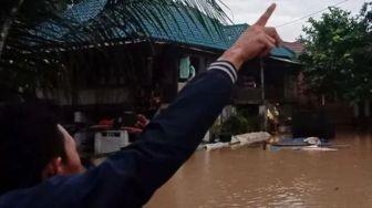 Ribuan Orang Jadi Korban Banjir di Muara Enim, Posko, Dapur Umum dan Obat-obatan Disiapkan
