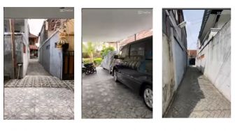 Viral Rumah di Gang Sempit, Publik Heran Cara Masukkan Toyota Alphard ke Teras