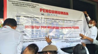 Resmi, Holywings Tanjung Duren Ditutup Satpol PP DKI Jakarta