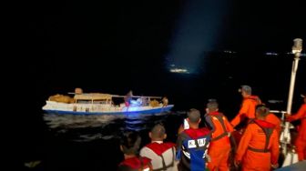 Perahu Mati Mesin di Perairan Banggai, Semua Penumpang Ditemukan Selamat