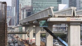 5 Fakta Tandon Air Proyek LRT di Rasuna Said Jebol, Ada Unsur Kelalaian?