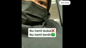 Viral Ibu Hamil Diri saat Naik Bus, Penumpang Lain Pura-pura Tidur, Warganet Bersuara