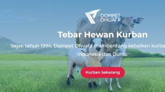 Program Dompet Dhuafa 'Tebar Hewan Kurban 1443 H #JadiManfaat '