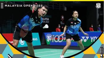 Malaysia Open 2022: Rinov/Pitha Gagal Melaju ke QF