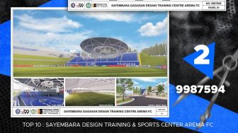 Presiden Arema FC Puji Kreativitas Anak Indonesia dalam Sayembara Desain Training Ground