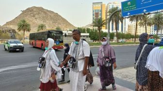 Alhamdulillah 90 Persen Jamaah Calon Haji Indonesia Sudah Tiba di Kota Mekkah