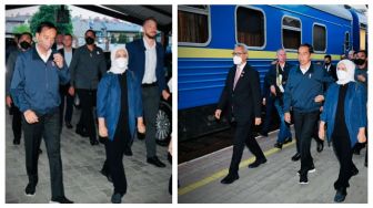 Netizen Puji Ibu Negara Iriana Dampingi Presiden Jokowi ke Ukraina