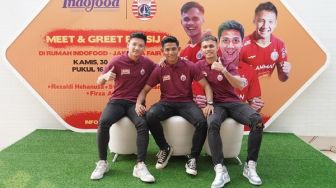 Pertama Kali Pasca Pandemi, Pemain Persija Kembali Sapa Jakmania di PRJ Kemayoran