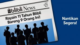 9 Cowok Misterius Akan Hadir Meriahkan Perayaan Ulang Tahun ke-11 Blibli, Penasaran Gak?