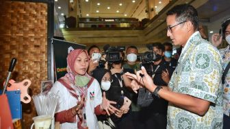 Sandiaga Uno Apresiasi UMKM dan Dukung Yayasan Yatim Dhuafa di Yogyakarta