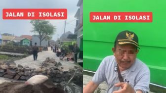 Viral Video Pemilik Lahan Blokade Akses Masuk ke Perumahan Akibat Pihak Developer Tak Kunjung Bayar Uang Tanah