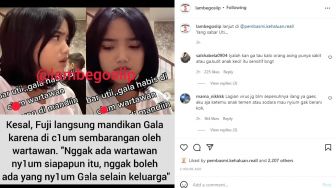 Viral Fuji Meradang Gara-Gara Gala Dicium Wartawan, Ancam Tak Boleh Meliput Lagi