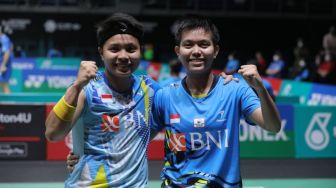Lalui Tiga Gim Lawan Pasangan China, Apriyani / Fadia Kampiun Malaysia Open 2022