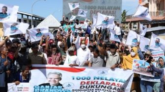 Komunitas Nelayan di Sulawesi Selatan Deklarasi Dukung Ganjar Pranowo Sebagai Calon Presiden 2024