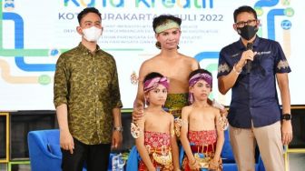 Bantu Rampungkan Musik Tarian Golek Surakarta, Menparekraf Sandiaga: Nggak Pakai Lama