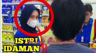 Viral Ibu-ibu Ketahuan Mencuri di Minimarket, Kesabaran Kasir Wanita Ini Justru Dipuji Netizen: Kamu Jodohku Mbak