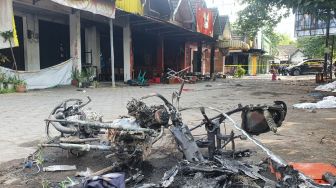Update Pascakerusuhan di Babarsari: Lebih dari Lima Ruko Rusak, Enam Motor Terbakar
