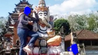 Ni Luh Djelantik Unggah Foto Ibu-ibu Swafoto di Patung Ganesha, Sebut Minim Wawasan