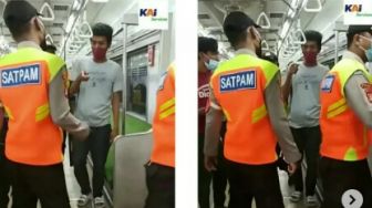 Video Viral Petugas Pengawal KA Turunkan 3 Penumpang yang Ngobrol di Gerbong Kereta Api, Sempat Terjadi Keributan