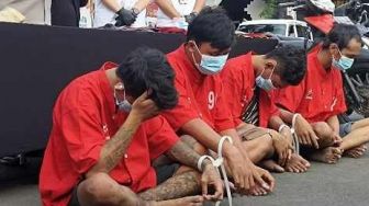 Komplotan Begal di Surabaya Tertangkap, Satu Orang Buron
