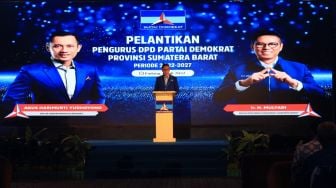 Sebut Ranah Minang Baromater Politik, AHY Minta Demokrat Sumbar Fokus Target Sonsong Pemilu 2024