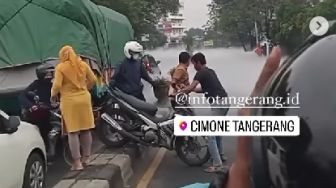 Viral, Jalan di Kota Tangerang Tertutup Gas Oksigen Yang Bocor Bikin Panik Warga, Publik: Mirip Film Korea Exit