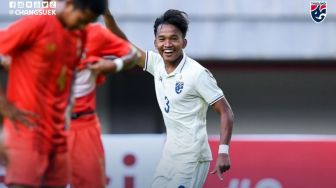 Pemain Thailand U-19 Ciut Lawan Timnas Indonesia U-19 yang Dapatkan Dukungan Penuh Suporter