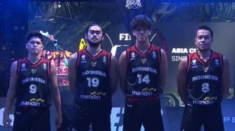 Piala FIBA Asia 3x3 2022: Langkah Timnas Basket Indonesia Terhenti di Fase Grup