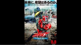 Film Kamen Rider Drive: Surprise Future, Naik Mesin Waktu Demi Jumpa Ayah