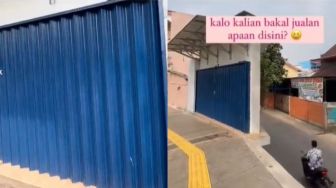 Viral! Toko Satu Ini Punya Desain "Setipis Mendoan", Warganet Penasaran sama Dagangannya