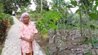 Tak Ingin Jauh dari Mendiang Suami, Nenek Ini Pilih Tinggal di Gubuk Reyot