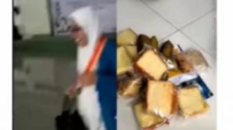 Dua Siswa Pungut Makanan yang Tak Dimakan di Dalam Dus Bekas, Aksi Mereka Tuai Pujian