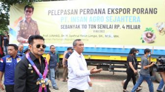 Tingkatkan Taraf Hidup Petani, Mentan SYL Lepas Kembali Ekspor Porang ke China