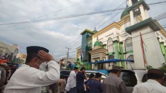 Ratusan Umat Muslim di Makassar Ikuti Sholat Idul Adha Dengan Penuh Suka Cita