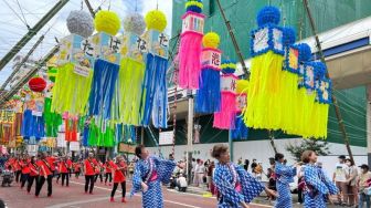 Setelah Dua Tahun Hiatus, Festival Tanabata di Jepang Kembali Digelar