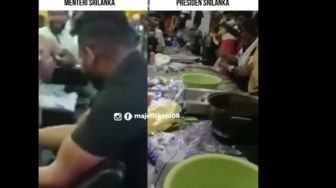 Viral Demonstran Sri Lanka Duduki Istana Presiden: Nyemplung di Kolam Renang, Serbu Serta Memasak di Dapur