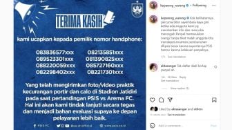 Waduh! Laporkan Pelaku Calo Tiket dan Oknum Panpel yang Nakal, Suporter PSIS Semarang dapat Ancaman Pembunuhan