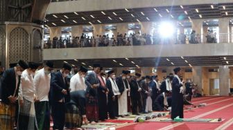 Salat Idul Adha Di Masjid Istiqlal, Jokowi Doakan Jemaah Haji Indonesia: Semoga Selamat Dan Mabrur