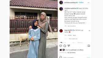 Mendadak Berhijab, Potret Pacar Bagus Kahfi Tuai Sorotan Warganet: Masya Allah, Jauh Lebih Cantik