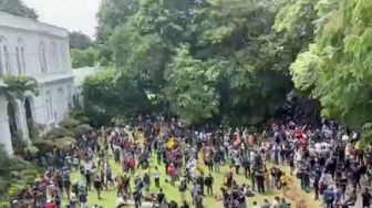 Kondisi WNI di Sri Lanka Terkini saat Warga Negara itu Demo Besar-besaran