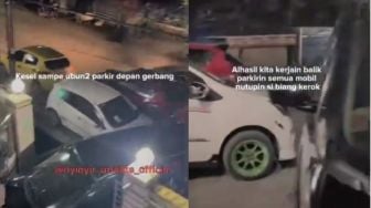 Mobil Ayla Milik Orang Parkir Persis Depan Gerbang, Pemilik Rumah Beri Balasan Menohok