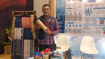 Kisah Markus Lina, Pengrajin Bambu dari Jualan di Trotoar Kini Ikut Pameran di G20